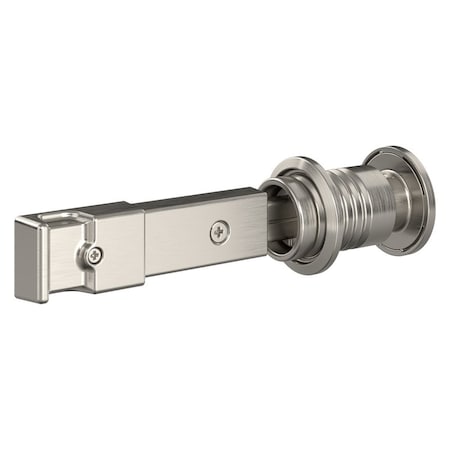 National Hardware National Hardware Satin Nickel Steel/Zinc Sliding Door Lock N700-151